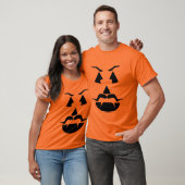 Evil Villain Vampire Pumpkin T-Shirt (Unisex)