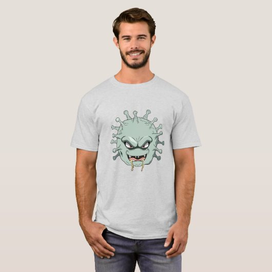 Evil Virus T-shirt (Voorkant volledig)