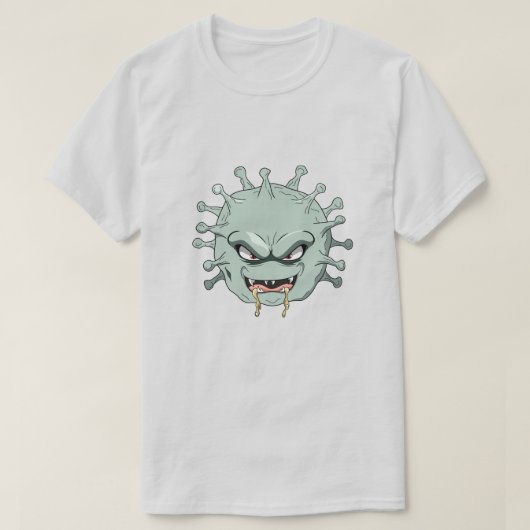 Evil Virus T-shirt (Design voorkant)