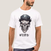 Evil Wicked Undead Zombie Karakter T-shirt (Voorkant)