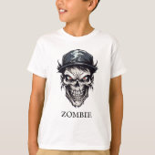 Evil Wicked Undead Zombie Karakter T-shirt (Voorkant)