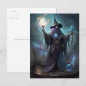 Evil Witch Dark Fantasy Art Briefkaart (Voorkant / Achterkant)