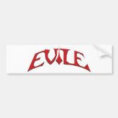 Evile logo-bumper sticker (Voorkant)