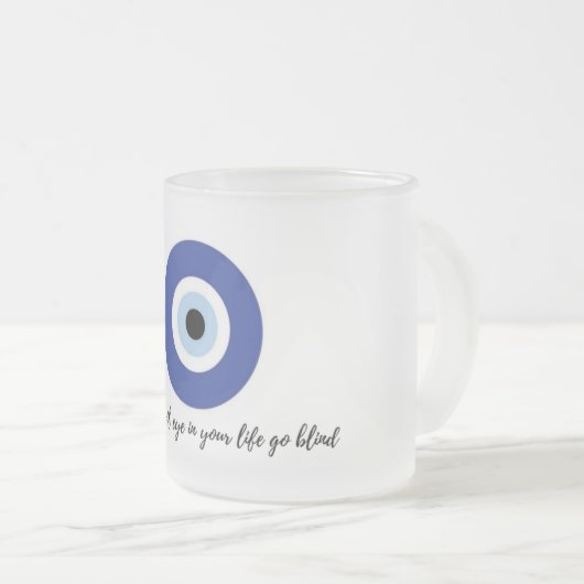 EvileyeMug Matglas Koffiemok (Voorkant rechts)