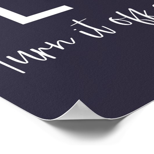 Evil's Red Schakel het uit Zet het om Evolv Poster (Hoek)