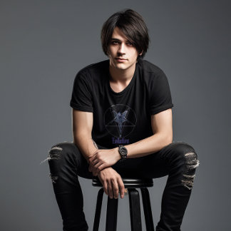 Evilution Unleashed Slogan Zwart T-shirt