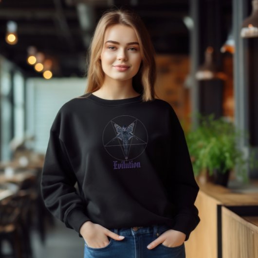 Evilution Unleashed Slogan Zwart T-shirt