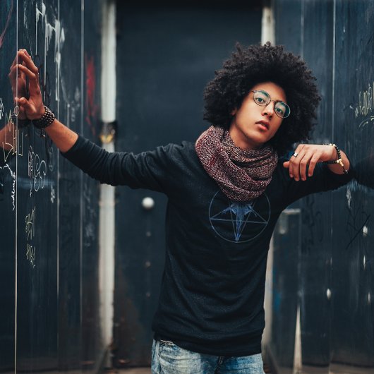 Evilution zwart T-shirt