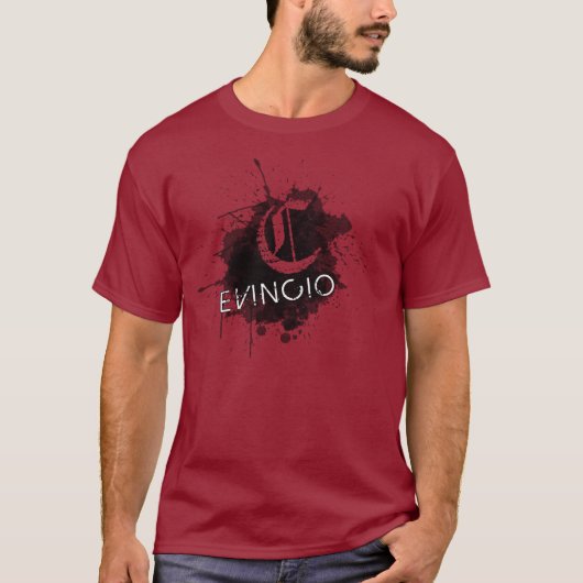 Evincio Black T-shirt (Voorkant)