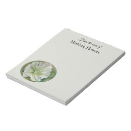 Eving Moonflower Pastel Kunst op maat Notitieblok