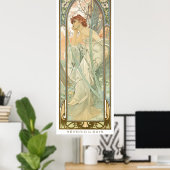 Eving Reverie Art Nouveau Poster Set 4/4 Mucha (Thuiskantoor)