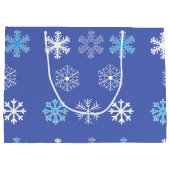 Eving Snowflake Large Gift Bag Groot Cadeauzakje (Achterkant)