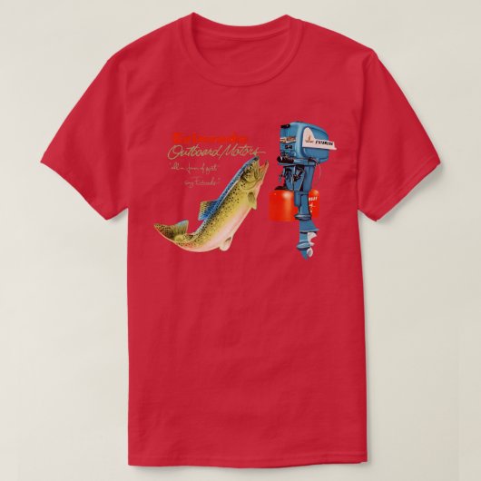 Evinrude  buitenplanken t-shirt (Design voorkant)