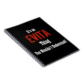 Evita Journal Notitieboek (Rechterzijde)