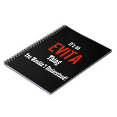 Evita Journal Notitieboek (Linkerzijde)
