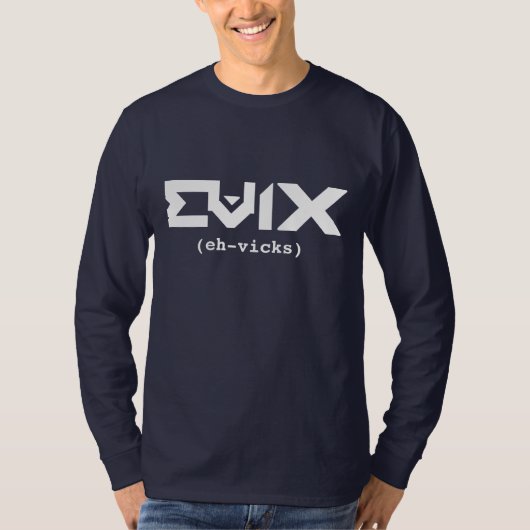 Evix Pronunciation Shirt (Voorkant)