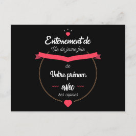 EVJF de "votre prénom" avec ses copines Briefkaart