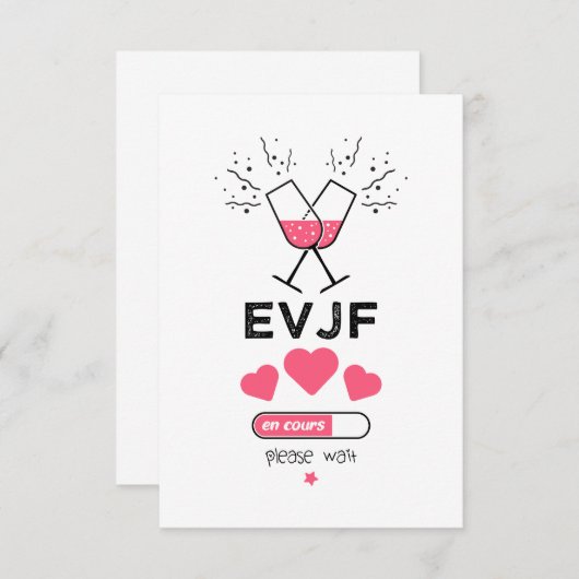 EVJF en cours alstublieft wachten (Voorkant / Achterkant)