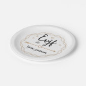 EVJF PAPIEREN BORDJE (Gekanteld)