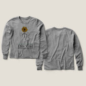 EVM Kids t-shirt met lange mouwen (Voorkant /achterkant)