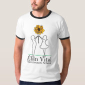 EVM Ringer Mannen T-shirt (Voorkant)