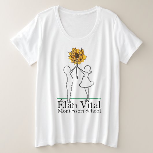 EVM T-shirt voor dames (Design voorkant)