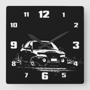 EVO 9 VIERKANTE KLOK