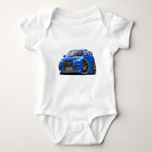 Evo Blue Car Romper