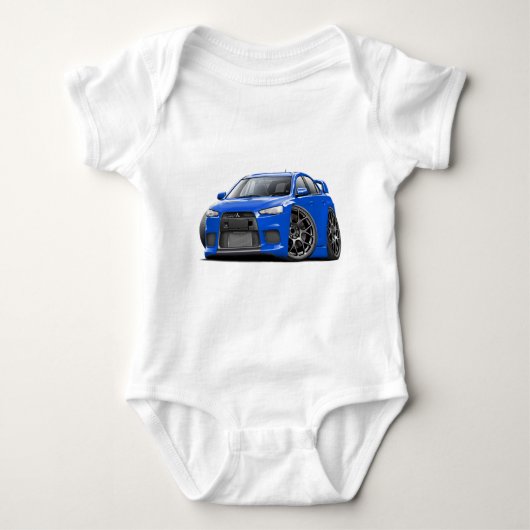 Evo Blue Car Romper (Voorkant)