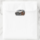 Evo Race Car Ronde Sticker (Tas)