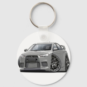 Evo Silver Car Sleutelhanger