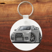 Evo Silver Car Sleutelhanger (Voorkant)