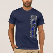 EVO Vert Blue v2 T-Shirt (Voorkant)