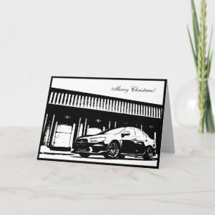 EVO X-kaart met kerstkaart Feestdagen Kaart