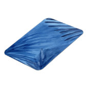 Evocative Abstract Blue Rays Waterverf Painting Magneet (Linkerzijde)