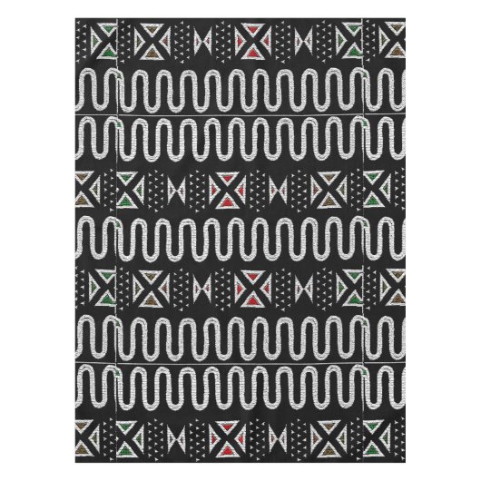 "Evoceer de Geest van Afrika: Tafelkleed (Voorkant)