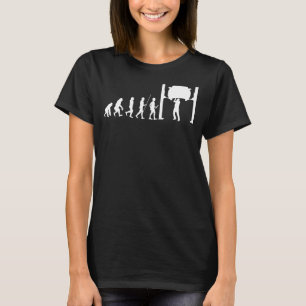 Evoluatiemechanisme voor autotechnici t-shirt