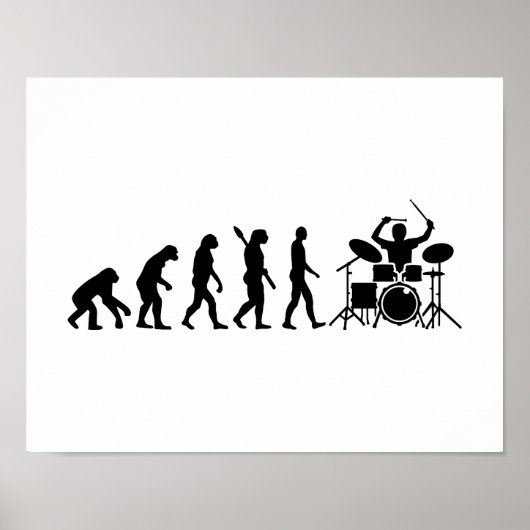 Evoludrummer Poster (Voorkant)