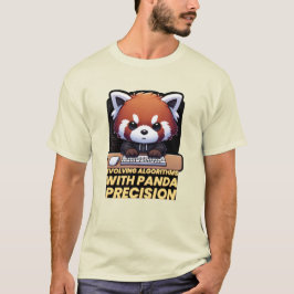 Evoluerende algoritmen met Panda Precision T-shirt
