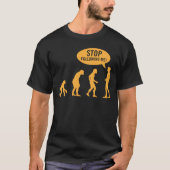 evolutie3 t-shirt (Voorkant)