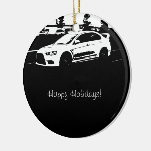 Evolutie 10 Rolling shot Keramisch Ornament (Links)