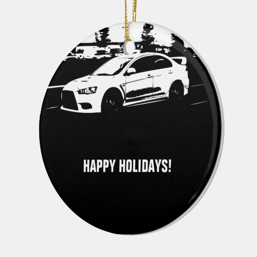 Evolutie 10 Rolling shot Keramisch Ornament (Links)