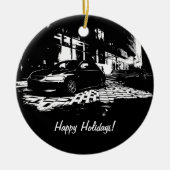 Evolutie 9 kerstversieringen keramisch ornament (Voorkant)