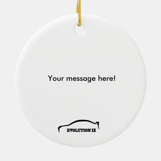Evolutie 9 kerstversieringen keramisch ornament (Achterkant)