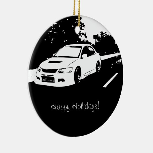 Evolutie 9 Rolling shot Keramisch Ornament (Rechts)