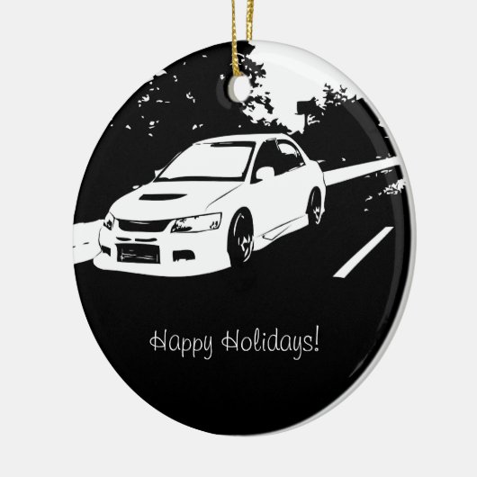 Evolutie 9 Rolling shot Keramisch Ornament (Links)