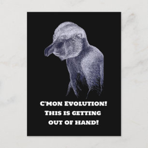 Evolutie-aap Briefkaart