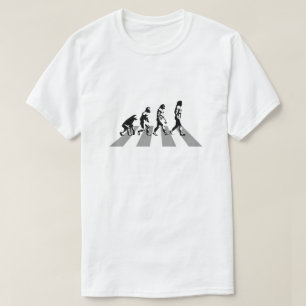 Evolutie - Abbey Road Parody T-shirt