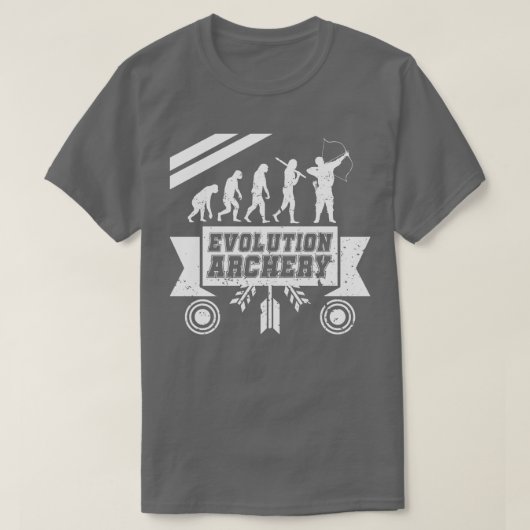 Evolutie Archery 1 T-shirt (Design voorkant)