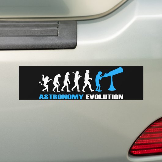 Evolutie Astronomie Gift Bumpersticker (Op auto)